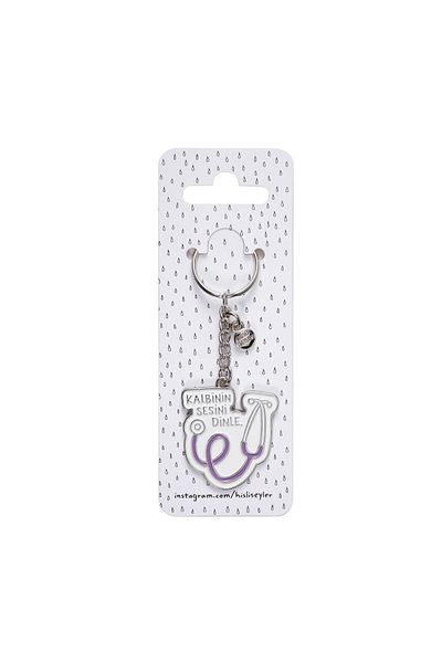 Hisli Şeyler Keychain - Listen to Your Heart