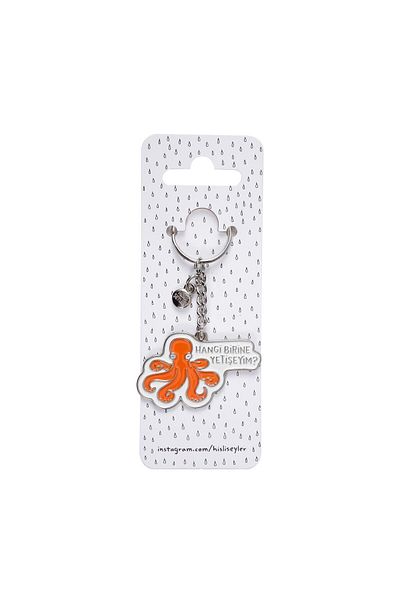 Hisli Şeyler Sharp Color Feeling Things I'm Getting Grown to Someone Keychain