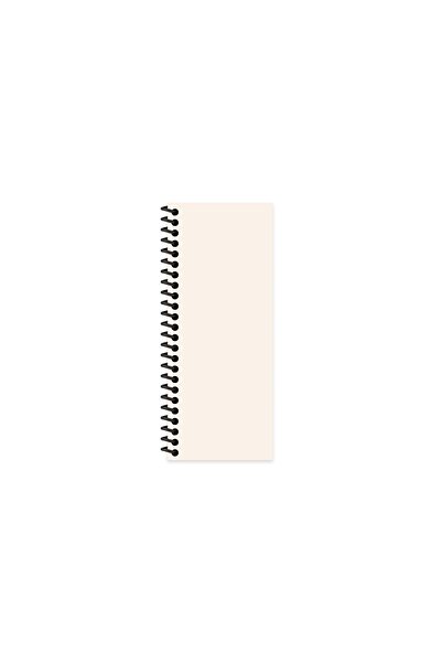 KESKİN COLOR 8x21 Düz Uzun Ince Bir Defter - Turuncu