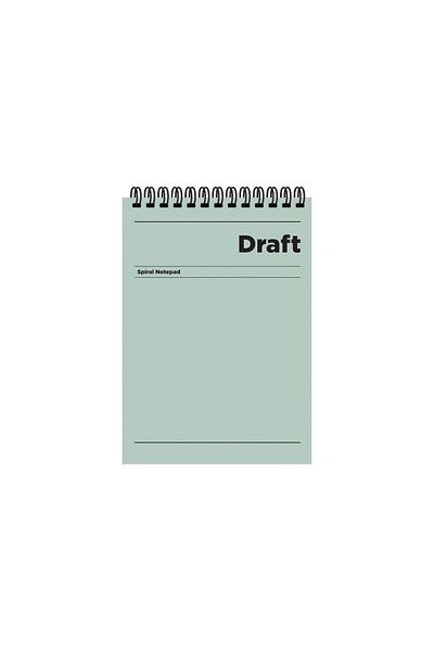 KESKİN COLOR A5 Lined Notepad Draft - Green