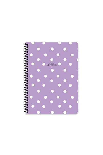 KESKİN COLOR 16.5x22.5 Kareli Defter Puantiye - Lila