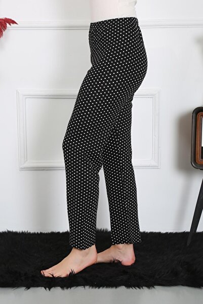 Akbeniz Γυναικείες πιτζάμες βαμβακερές - μονό πάτο, μοντέλο 27521