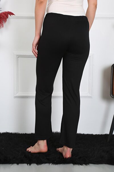 Akbeniz Kadın Pamuk Penye Tek Alt Pijama Siyah 27514