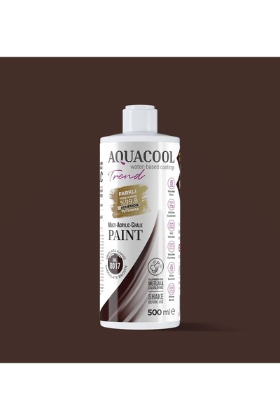 Aquacool Trend MAC Boya RAL 8017 Çikolata Kahve 500ml