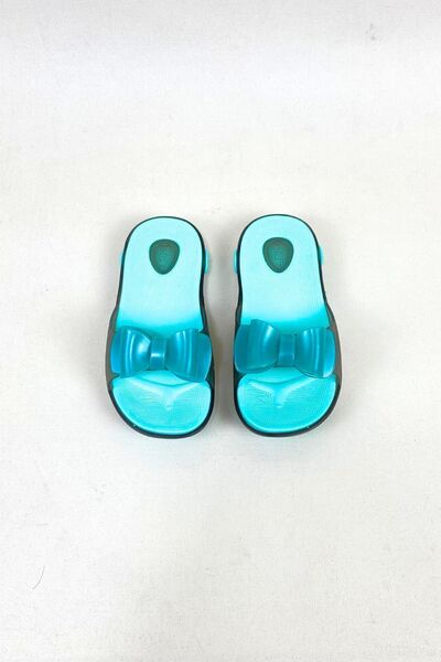 Zerenyus Fiyonklu Kadın/çocuk Terlik Yeşil