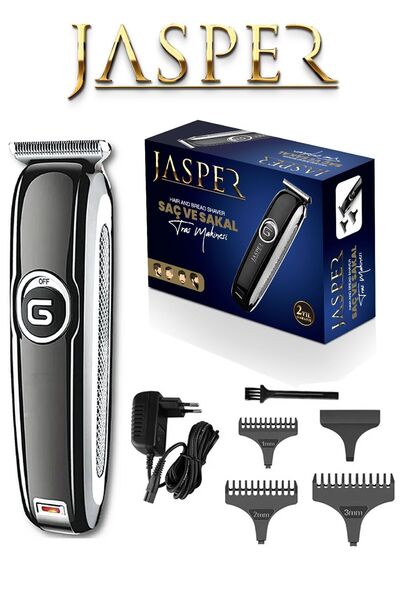 JASPER Jpr-1011 Şarjlı Traş Makinesi Saç Sakal Lazer Ve Epilasyon Öncesi Vücut Tüy Alma Makinesi
