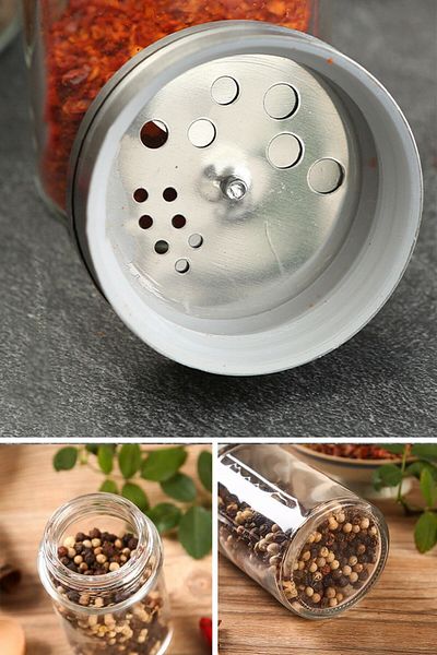 Perotti 13670 Simplico 2-Piece Salt and Pepper Shakers Spice Bowl Set 100 Ml