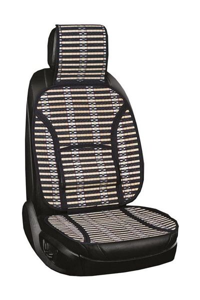 Piranha 11268 Auto Wicker Seat Cushion Bamboo