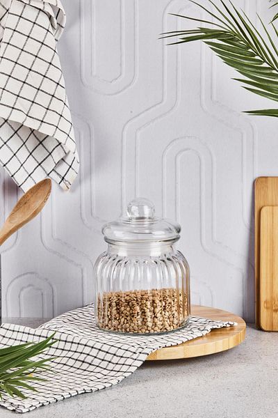 Perotti برطمان طعام زجاجي سعة 1.8 لتر من ريناتو