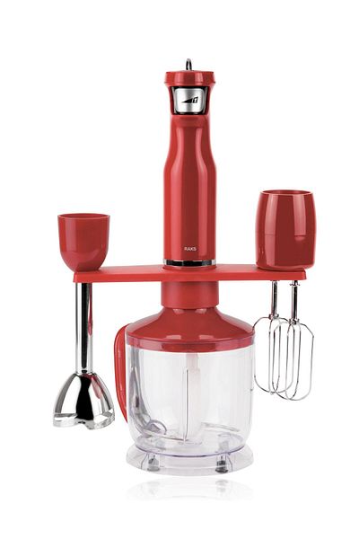 Raks Hot Mix 1700 W Blender Set Red