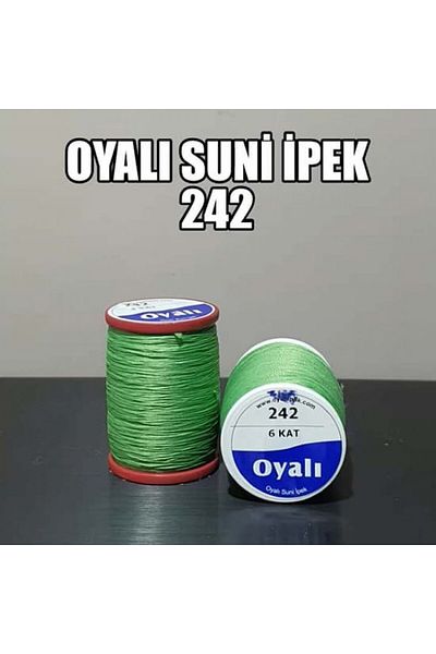 OYALI Suni Silk No:242 - 4 Layers of Needlework Embroidery Lanyard