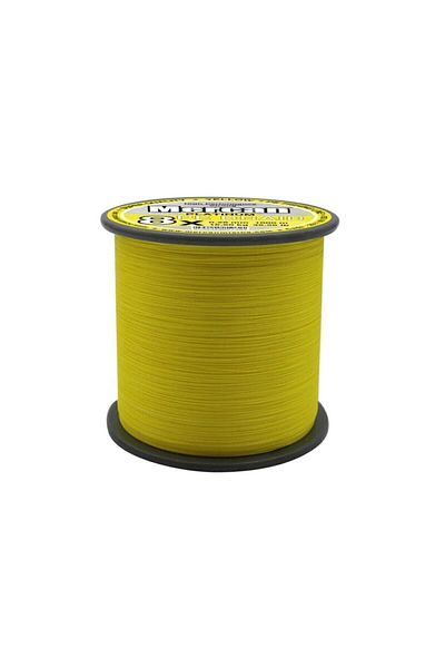 MERCAN MİSİNA Mercan Pe Knit Platinum 8x Ip 1000 M Linie galbenă fosforescentă