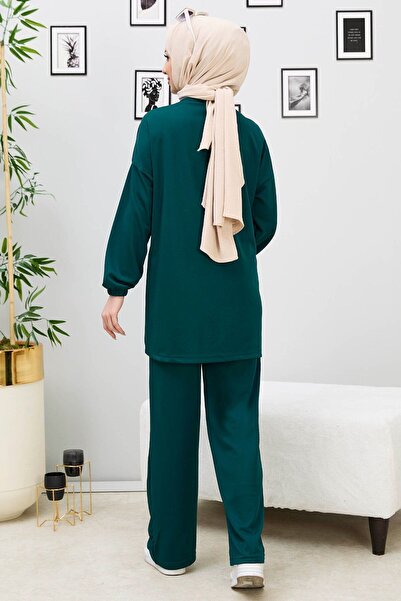 TOFİSA 11055-zumrut Tunikahose