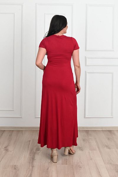 Koza Butik Rochie de damă cu detaliu cu fante 5174-23