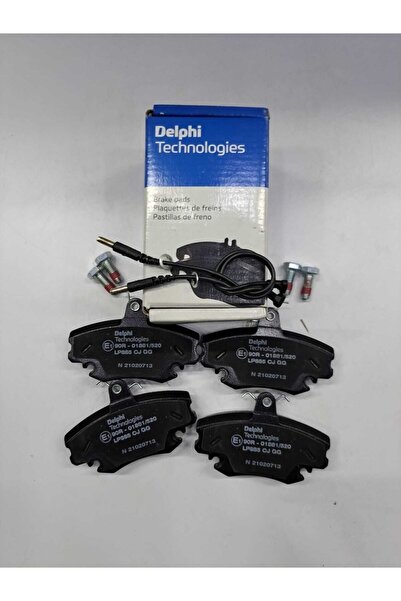 DELPHİ Ön Fren Balata R9-r11-r19-r21-clio I-ıı Megane I Symbol I-ıı Twıngo Logan Sandero Solenza Lp885