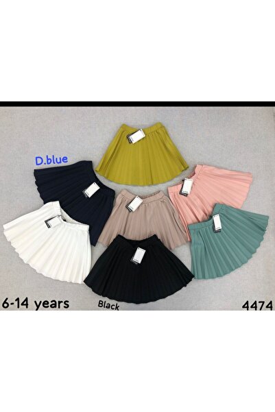 Ake Butik pileli şort etek 5..14 yaş