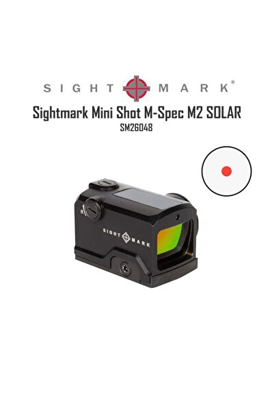 SIGHTMARK Mini Shot M-Spec M2 SOLAR Güneş Enerjili REDDOT SM26048