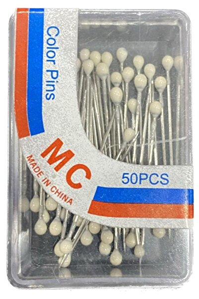 Simline Toplu İğne Beyaz Başlı Paslanmaz (Yüksek Kalite 1.Sınıf Ürün)