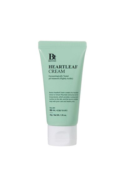 Benton Heartleaf Cream 50g - Pore Firming & Soothing Vegan Cream