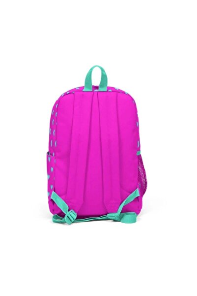 Yaygan Çanta Set de genți pentru școală primară pentru fete Coral High - cu model roz verde