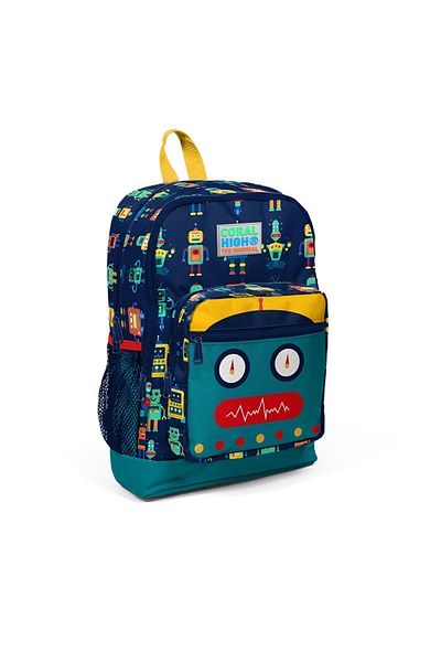 Yaygan Set de genți pentru școala primară Coral High Robot cu model din 3 piese