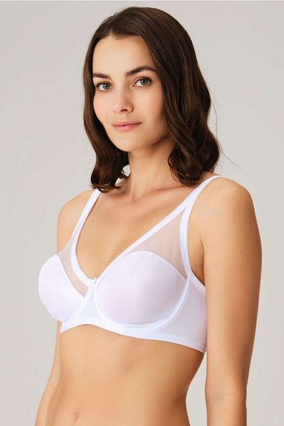 Anıl Lingerie Anil 3592 - White Satin, Daily Unassisted Minimizer ReducinG σουτιέν