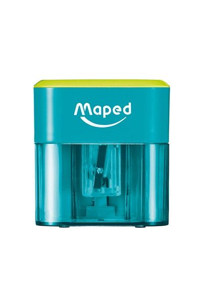 Maped مبراة قلم رصاص تربو تويست بفتحة واحدة 2.0 تعمل بالبطارية 3154140273309