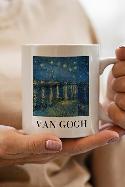 South Steel لوحة ليلة النجوم لفان جوخ، مطبوع كوب