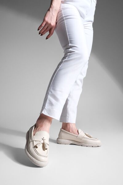 Marjin Dámská ležérní obuv Zerba béžová