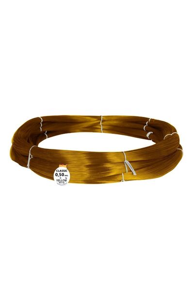 Mercan 1 кг жовта класична волосінь