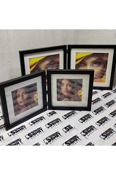 FON Cadru dublu combinat, cadru pătrat dublu, cadru dublu (15x15cm) Pachet PVC Li