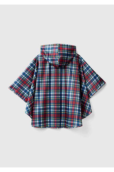 United Colors of Benetton Pelernă de ploaie Poncho pentru băiat Blue Mix