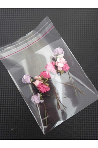 Anybou Şeffaf Bantlı Jelatin Poşet 15x25 Opp Parlak 100 Adet