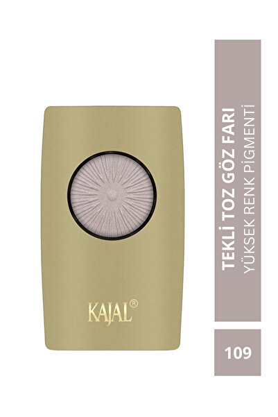 KAJAL Soluk Gül Tekli Göz Farı - Pale Rose Single Eyeshadow - No: 109