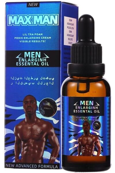 DubaiGallery Men Massage Oil for Sex, Male Enlargement Oil, Increase Bigger,M...