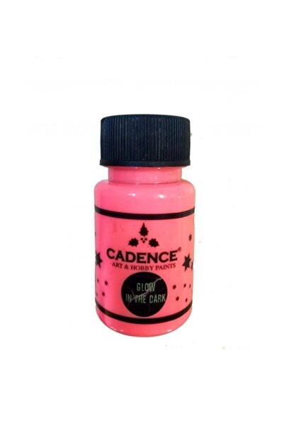 Cadence Karanlıkta Parlayan Boya Glow In The Dark PEMBE