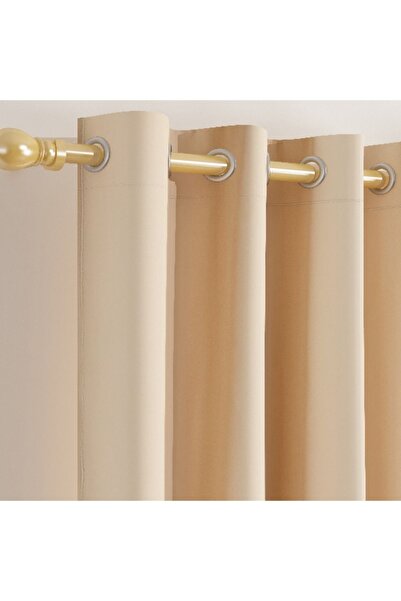 Home Box Uni 4-Piece Blackout Curtain Set - 140x240 cm