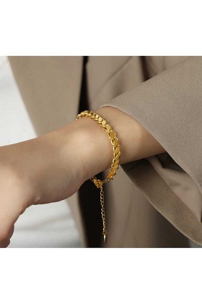 SONES Barley Chain and Steel Bracelet - Non-Blackening, Sns40002