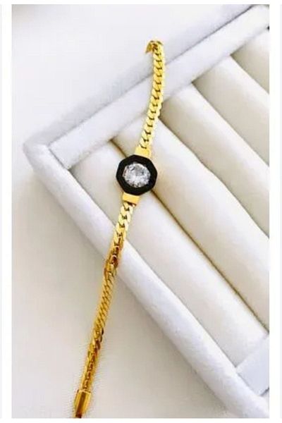zeynep Z&D Accessory - 316L Gold Serenay Leyla Bracelet