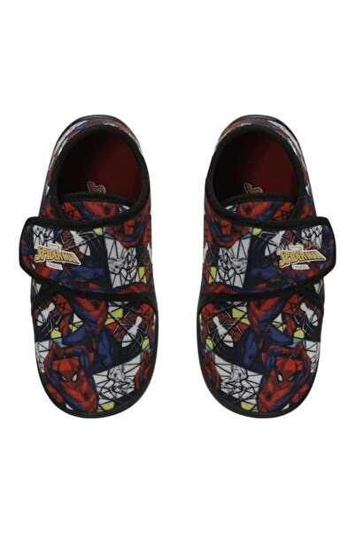 SPIDERMAN Spıderman 101437045 Grel P3pr Çocuk Panduf Ayakkabı Siyah Siyah