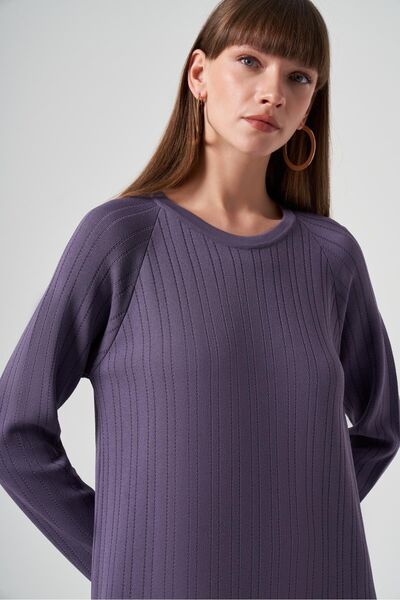 Nuss 1414 Rochie mercerizată din tricot piqué