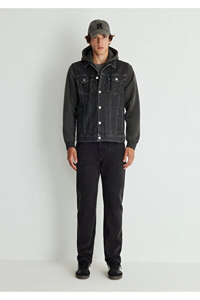 Mavi MAVİ JERRY Mid Smoke College Erkek Denim Ceket