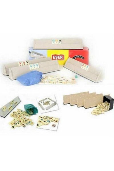 ESER Plastic Okey Set Large Size Okey 1stClass Okey Team