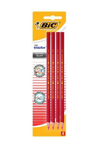 Bic Pix roșu pentru copiere, pachet de 4