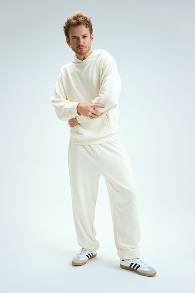 gothamvibes Ανδρικό φούτερ Timeless Jogger Cream