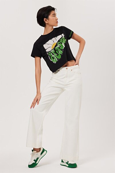 Lee Cooper Sandy Women's Jean Pants White Jean