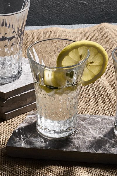 Perotti Arturo Long - Set of 4 Crystal Glass Glasses 280ml