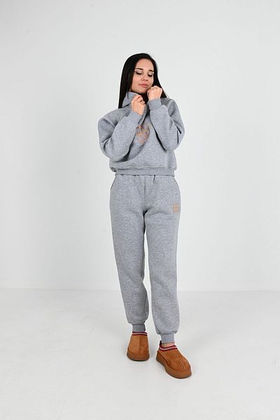 Koza Butik Γυναικεία φόρμα στάμπας Text 3917-24