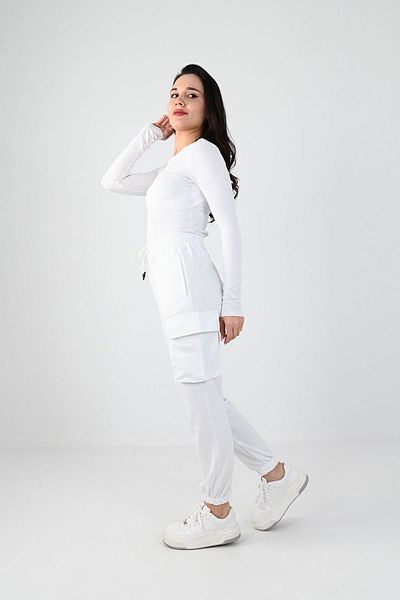 Koza Butik Women's Cargo Pocket Trousers 6193-23