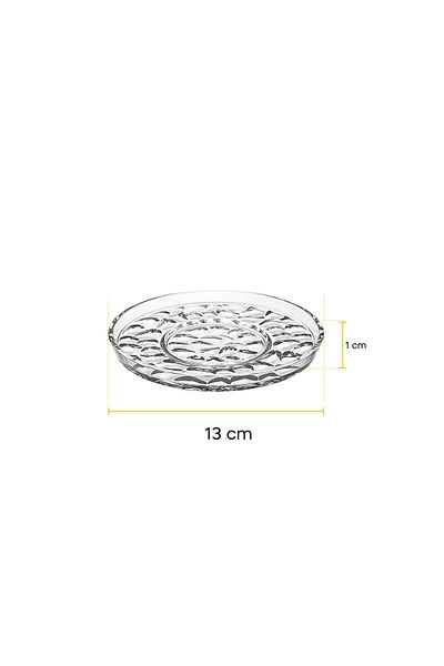 Perotti Ringo Line 6-Piece 13cm Tea Plate - Stylish and Functional Design